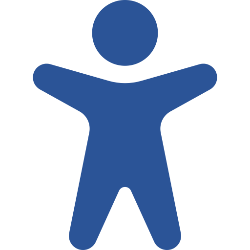 Apertura del widget per l'accessibilità
